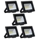 Kit 5 Refletores de Led 20W Fortled