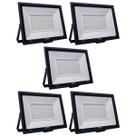 Kit 5 Refletores de Led 300W Fortled