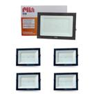 Kit 5 Refletores Led Philips Pila 200w Ip65 Holofote 6500k