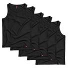 Kit 5 Regata Masculina Básica Algodão Premium Diversas Cores Kit 5 Regata Masculina Básica Algodão Premium Diversas Cores