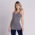 Kit 5 Regatas Feminina WLS Modas Alça Fina Básica Fitness Academia Casual