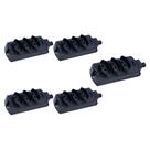 Kit 5 Réguas com 3 Tomadas MarGirius TMU3-320 2P+T 20A Preta Bivolt