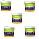 Kit 5 Rejunte Acrilico Portokoll Premium 1KG Cinza Platina