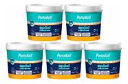 Kit 5 Rejunte Epóxi Piscinas Sauna 1kg Portokoll Azul Piscina