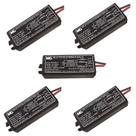 Kit 5 Rele Fotoeletronico Compacto 500w Rfe-10 Margirius