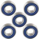 Kit 5 Rolamentos 6202 Vetor 2rs 15x35x11 Uso Geral Motores