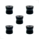 Kit 5 Roletes Berço Carreta/Reboque/Lancha/Embarcação Náutica 7x6,2cm