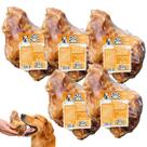 Kit 5 Rotula Bovina Desidratada 100% Natural Osso Cachorro