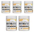 Kit 5 Ruthless 2.0 Pré-treino Sabor Tangerina 5x250g FNB Sport Nutrition