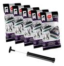 Kit 5 Saco A Vácuo Organizar Roupa Viagem Edredom 60 X 80 + Bomba Sucção