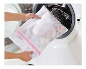 Kit 5 Sacos De Lavar Protetor Lingerie Roupa Íntima Tecido Delicado Tela Papa Bolinha Organizador 40x50cm