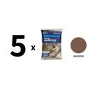 Kit 5 Sacos De Rejunte Cerâmica Votomassa Marrom 1 Kg