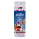 Kit 5 Sacos Herméticos + Bomba De Sucção Plástico A Vácuo Ziplock Sanremo