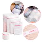 Kit 5 Sacos Reutilizável para Lavagem de Roupas Delicadas e Lingerie
