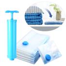 Kit 5 Sacos Vácuo com Bomba de Ar para Organização de Espaço Kit 5 Sacos Vácuo com Bomba de Ar para Organização de Espaço