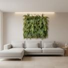 Kit 5 Samambaias Artificiais Decorativas Pendente Linha Premium Realista