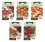 Kit 5 Sementes Para Molho De Pimenta Biquinho Malagueta Bhut