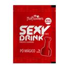 Kit 5 Sexy Drink Pó Mágico Forte Sache 1g Hot Flowers Kit 5 Sexy Drink Pó Mágico Forte Sache 1g Hot Flowers