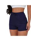 KIT 5 Short Canelado Curto Feminino Empina Bumbum