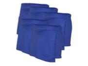 Kit 5 Short Saia Infantil Helanca Azul Royal