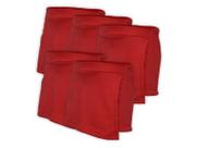 Kit 5 Short Saia Juvenil Helanca Vermelho