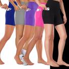 KIT 5 SHORTS Bermuda Leg Legging LISO com BOLSO Suplex Reforçado Fitness Academia Yoga 1056