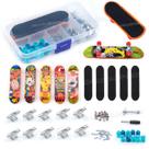 Kit 5 Skate de Dedo Conjunto Mini Fingerboard Esportivo