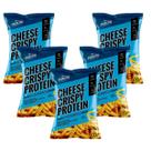 Kit 5 snack proteico salgadinho e whey protein requeijão 50g