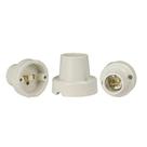 KIT 5 Soquete Bocal Receptáculo E27 Porcelana Fixo Rohdina