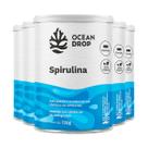 Kit 5 Spirulina Ocean Drop Vegana 240 Cápsulas