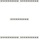 Kit 5 spot led downlight sobrepor 20w 10 leds 3000k branco quente branco embuled