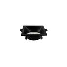 Kit 5 Spot Led Recuado Quadrado 5W 3000K Biv Preto Galaxy