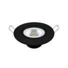 Kit 5 Spot Led Supimpa Embutir Redondo 5w 6500k Bivolt Preto