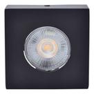 Kit 5 Spot Plafon Dicroica Sobrepor 5w 4000k Slim(Preto,110V/220V)