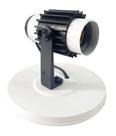 Kit 5 Spots Direcionável E27 Bivolt Branco e Preto Sobrepor Teto 1 Bocal P Lâmpada LED