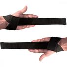 Kit 5 Straps Algodão e Poliester Musculação Academia Funcional Pegada Firme e Segura Preto Preto
