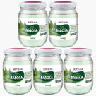 Kit 5 Sumo De Babosa Soft Hair Polpa Pura Natural Hidratação Intensa Capilar Vegano 220ml