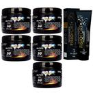 Kit 5 Super Gel 30 Ervas 250g + 1 Pomada Fisio Premium 150g