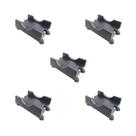 KIT 5 Suporte Cpu Nobreak em Polipropileno Regulavel Preto KIT 5 Suporte Cpu Nobreak em Polipropileno Regulavel Preto