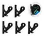 Kit 5 Suporte De Parede Para Pendurar Capacete E Acessorios Kit 5 Suporte De Parede Para Pendurar Capacete E Acessorios