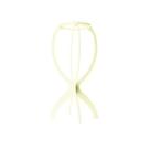 Kit 5 Suporte Dobrável Plástico Para Descansar Peruca Wigs Guardar E Secar Lace Chapéu Expositor Cor:amarelo