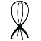 Kit 5 Suporte Dobrável Plástico Para Descansar Peruca Wigs Guardar E Secar Lace Chapéu Expositor Cor:preto