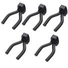Kit 5 Suporte Parede Violão Guitarra Baixo Ukulele Viola Cavaco Ajustável Instrumento Musical 5 un Kit 5 Suporte Parede Violão Guitarra Baixo Ukulele Viola Cavaco Ajustável Instrumento Musical 5 un