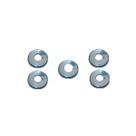 Kit 5 Suportes Base Trempe Compatível Cooktop Chamalux Ultra Chama Preto
