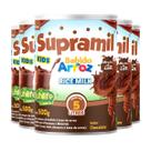 Kit 5 Supramil Bebida de Arroz Kids Chocolate Unilife 500g