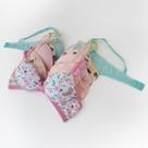 Kit 5 Sutien Com Bojo Juvenil Menina Moça Microfibra