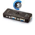 Kit 5 Switch KVM USB 4 Portas VGA - KVM41UA - USB 2.0