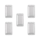 Kit 5 Tampa Condulete Alum 1/2-3/4 Cega Tramontina 56114/006 Kit 5 Tampa Condulete Alum 1/2-3/4 Cega Tramontina 56114/006