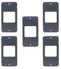 Kit 5 tampa pvc cinza 2 teclas 1/2 x 3/4" masster
