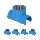 Kit 5 Tapa Furo Tee Soldavel Rosca Metal 1/2 X 25mm- Estrela Kit 5 Tapa Furo Tee Soldavel Rosca Metal 1/2 X 25mm- Estrela